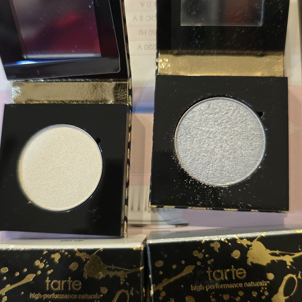 Tarte High-Performance Naturals Eyeshadow Duo - Cream and Silver